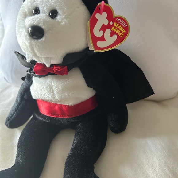 TY original tags  Baron Van Pyre dob October 20, 2006 beanie baby HANDMADE - Picture 6 of 8